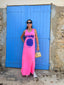 ROBE MYKONOS rose fluo