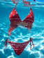 Bikini Bandana bleu (2 pièces)