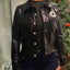 Veste Audacieuse Hippocampe Noire