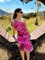 ROBE DUNE Marbre Violet