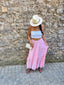 JUPE CAPRI-rose
