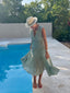Robe BASTIA – Voile de coton kaki