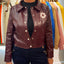 Veste Audacieuse Hippocampe Aubergine