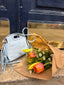 SAC MAYA - bleu en cuir véritable Melhen Avenue