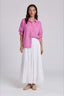 CHEMISE ARIELLE - jaune en lin Luck and Cie