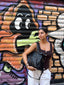 SAC POCAHONTAS MM - noir en cuir véritable